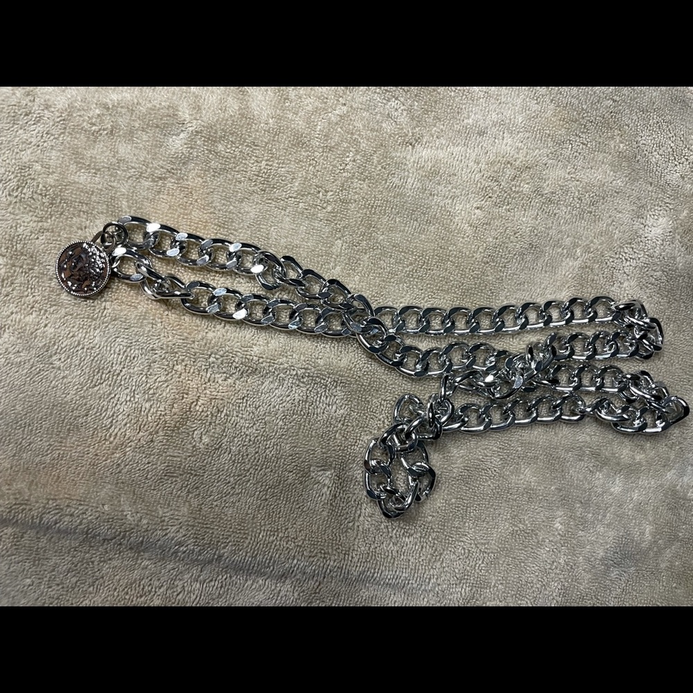 Silver Chain Belt